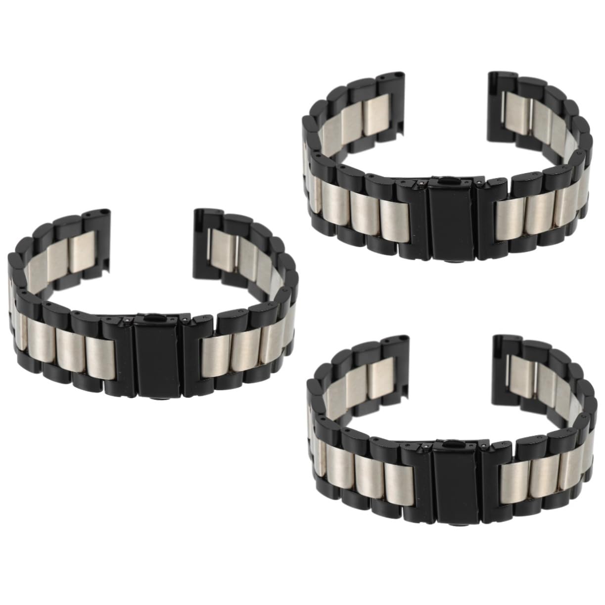 OSALADI 4 Stück - ersatz uhrenarmband aus edelstahl Ersatzband Uhrenarmband für Männer uhrenzubehã¶r smarte herrenuhren Armbanduhr für Damen Armband für Armbanduhren Stahlband