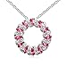Produktbild BBYaki Verwenden Sie Swarovski Elements Crystal, Damen Mode Anhänger Halskette, Geben Sie Sich / Freundin / Mama / Frau Geschenk , Red