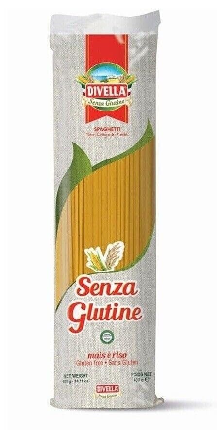 24er-Pack Rummo Pasta Tripoline N°81,Italienische Nudeln aus Hartweizengrieß,500g + 1er-Pack Kostenlos Divella Glutenfreie Pasta Spaghetti 400g