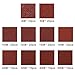 Coceca 160pcs Orbital Sander Pads Sanding Discs 5 Inch 8 Hole 40 80 100 120 150 180 240 320 400 600 Assorted Grits Hook and Loop Orbital Sandpaper for Wood