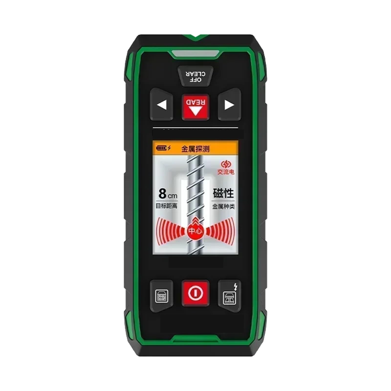 Escáner de Pared, Escáner de pared 5 en 1, detector de cables con tensión for montantes de madera y metal, herramienta de medición