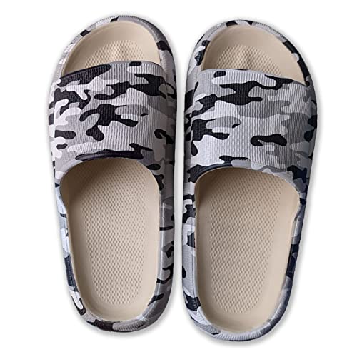 Cloud Slippers for Women and Men, Unisex Pillow Slippers, Anti-Slip Shower Sandals, Extremely Comfortable Platform Shoes, Ultra Thick Cushion Sole, Indoor and Outdoor Slides