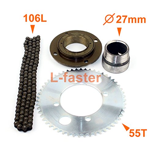 24V36V 350W Cart Engine Kit Motocross Bike Replacement Kit Gokart Minibike 25H Chain Drive Engine Kit (24V Pedal kit)