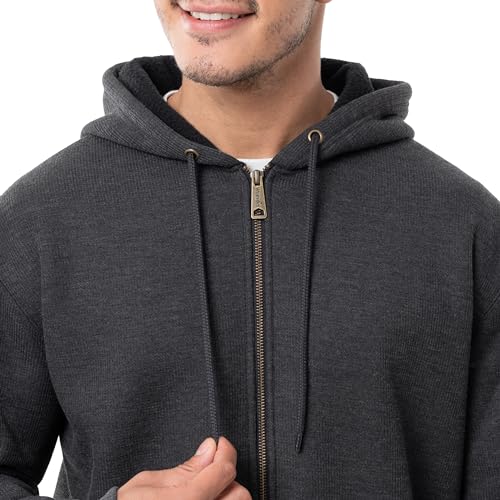 Wrangler Men's Thermal Sherpa Zip Hoodie3