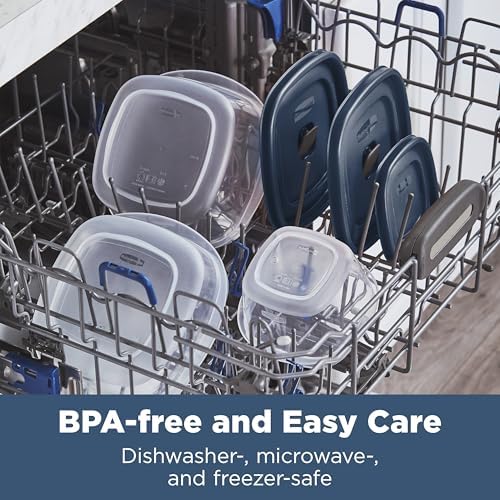 Rubbermaid Easy Find Lids® Food Storage Containers - 26-Piece Set - Organize Your Kitchen Chaos!