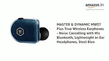 MASTER & DYNAMIC MW07 Plus True Wireless Earphones - Noise