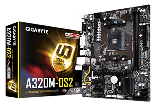 Preisvergleich Produktbild Gigabyte A320M-DS2 Gigabit-LAN-Schnittstelle Mehrfarbig