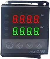 Vista 1 de REX-C100 K E PT100 Multiple Input SSR Relay Double Output Digital Electronic Analog PID Programmable Temperature Controller(REX-C700)