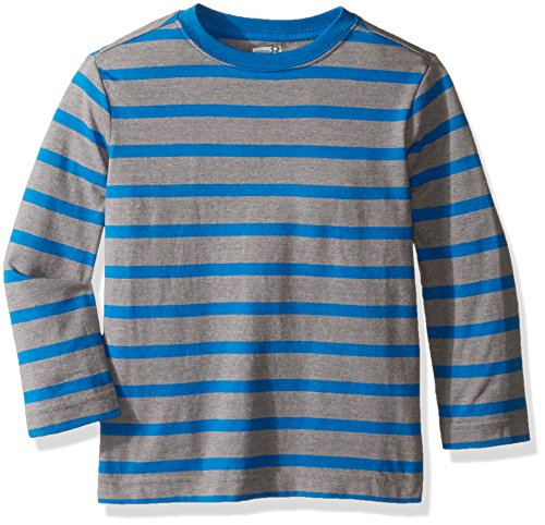 Crazy 8 Boys' Big Long Sleeve Basic Striped Tee
