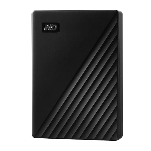 WD 5TB My Passport portable external storage, external hard drive, USB 3.0, portable HDD with software for device management, backup and password protection, works with PC, Xbox &Playstation, Black - 5TB - My Passport - Black