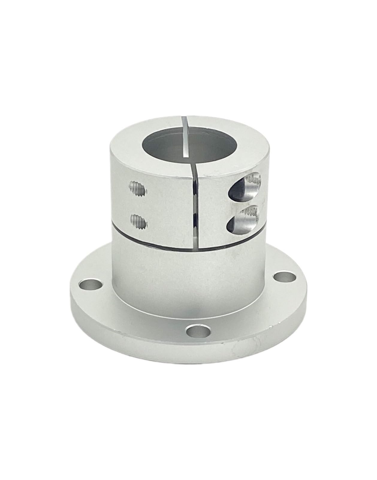 Round Square Compact Flanged Mount Type Cast With Slit Shaft Supports Linear Motion Automation Components(Round-DXZRAL,D50 1pcs)
