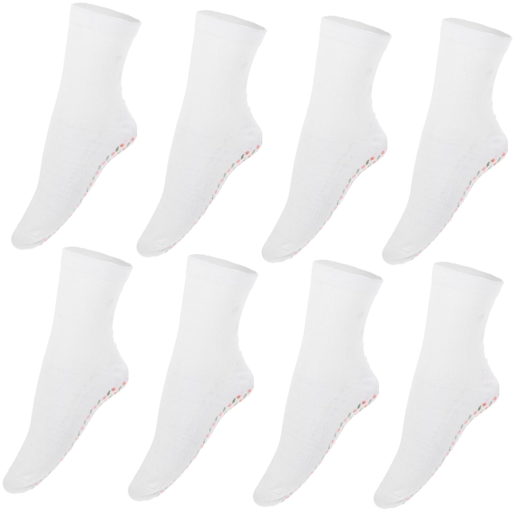 VANZACK 4 Pairs of Warm Socks for Winter Self Heating Massaging for Comfort Foot Care Socks for Men Women