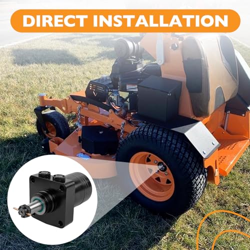 Image of 483388 Hydraulic Wheel Motor Compatible with Scag SVR SVRII Stand-On Mower & Most V-Ride Lawn Mower Replace for Parker TE0230US250AAAJ, BME2-200-WS-T3-B