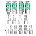 High Flow 14-Piece Coupler and Plug Kit, 1/4" Body, 1/4" NPT