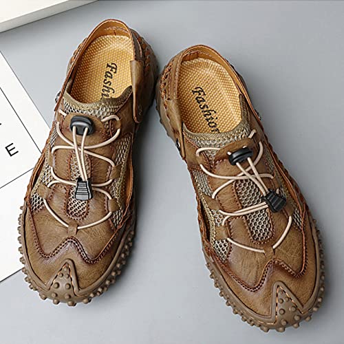 Men's Walking Sandals, Outdoor Sport Sandals Closed Toe Sandals Summer Beach Shoes Fisherman Sandals2