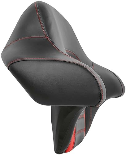 Miniatura 7 de TCT-MOTORPARTS King Chopped Wrap Around - Almohadilla para respaldo de pasajero para Harley Touring Tour Pack Road King Road Street Electra Glide