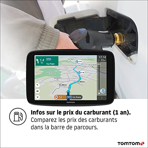 GPS pour Camping-Car et Caravane TomTom GO Camper Max, écran HD 7" avec PI pour Camping-Car et Caravane, Mises à jour via Wi-Fi, TomTom Traffic, Alertes des Zones de Danger et Cartes du Monde - Image 7