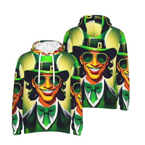 Sweat à capuche Happy St Patrick unisexe pour éviter le froid
