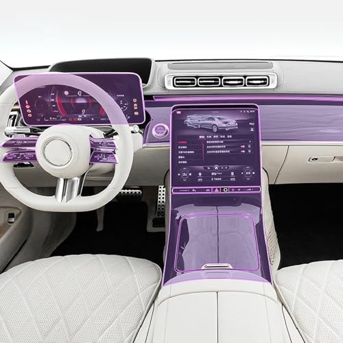 PPF Mercedes Classe S film protecteur TPU premium pour console
