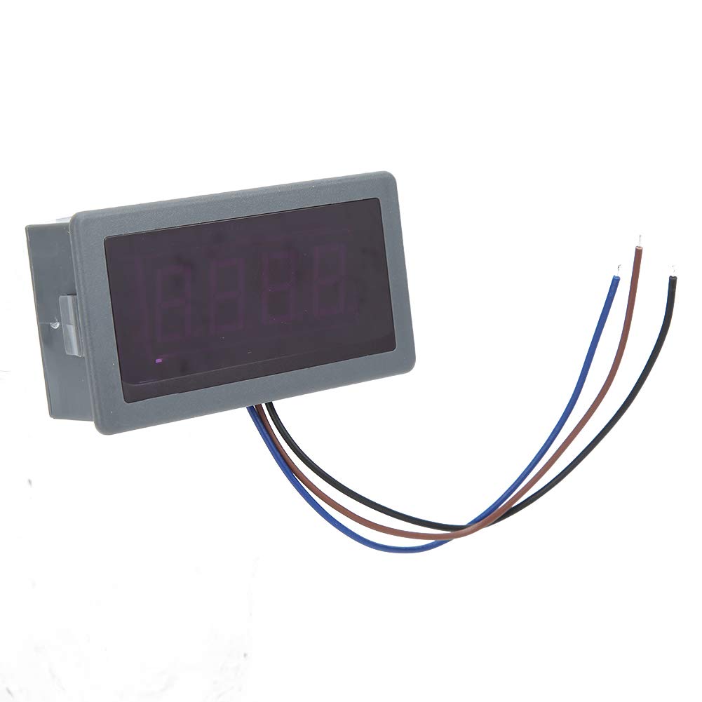Digital Red LED Tachometer RPM Speed Meter,With Hall sensor, High Measurement Accuracy Tachometer for Lathe Conveyor Belt-image-31