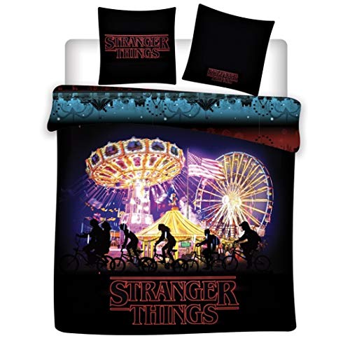 Gamesland Stranger Things - Juego de Cama (200 x 200 cm), diseño de Night Cover