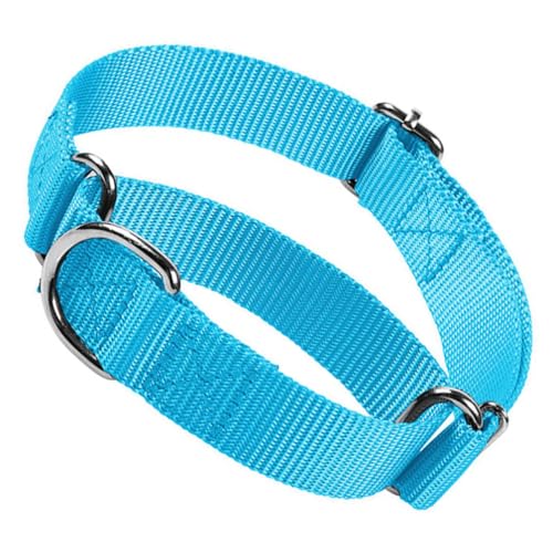 Collar rojo para estrangulamiento de perros, collar de entrenamiento Martingala para perros, a prueba de escape, sin tirones Cinch perro ajustable para perros pequeños y medianos de raza grande