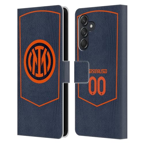 Inter Milan Coque Galaxy M55 5G Head Case Étui Cuir