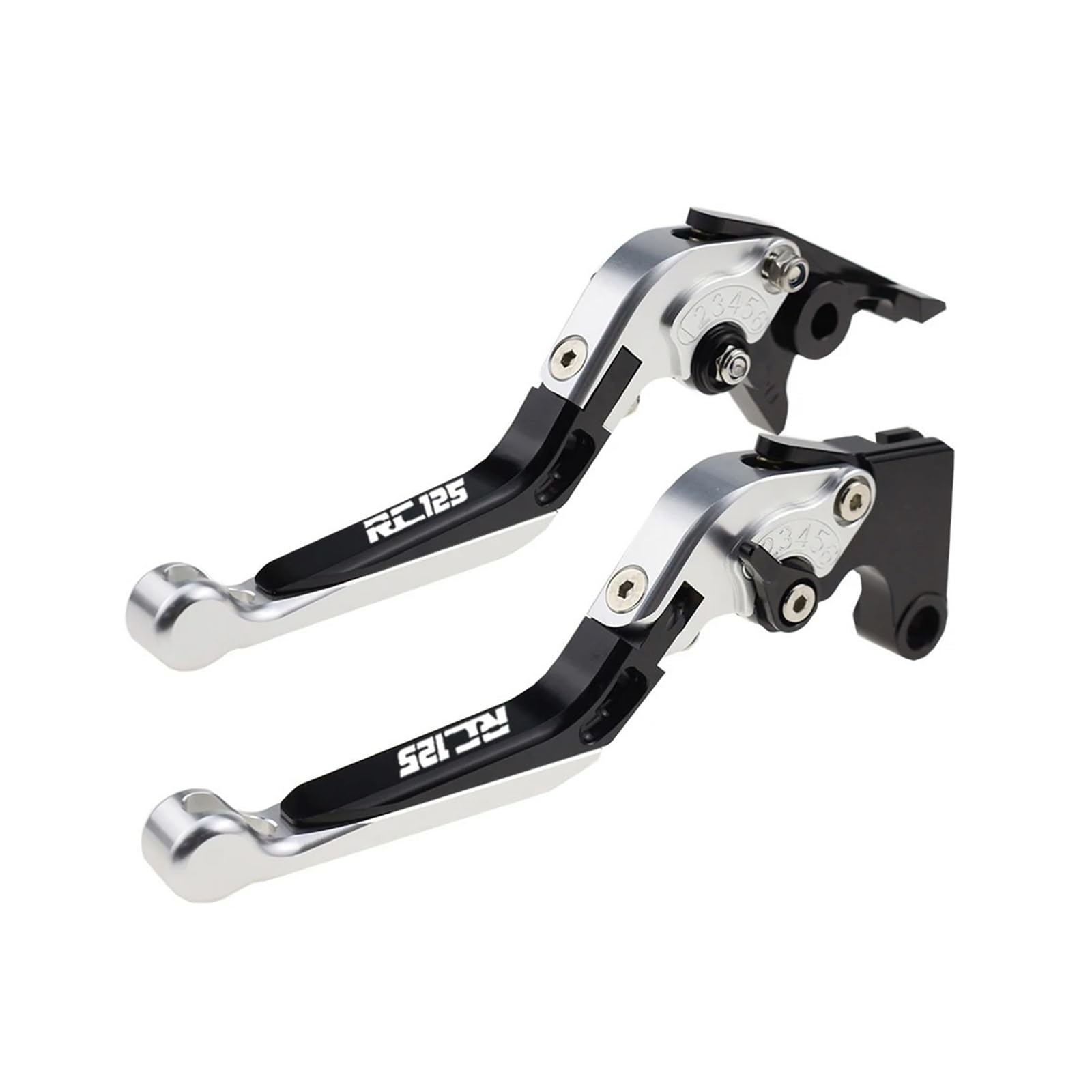 Jghfdws 76 Motorcycle Brake Clutch Lever Set For Rc125 Motorcycle Folding Extendable Brake Clutch Levers