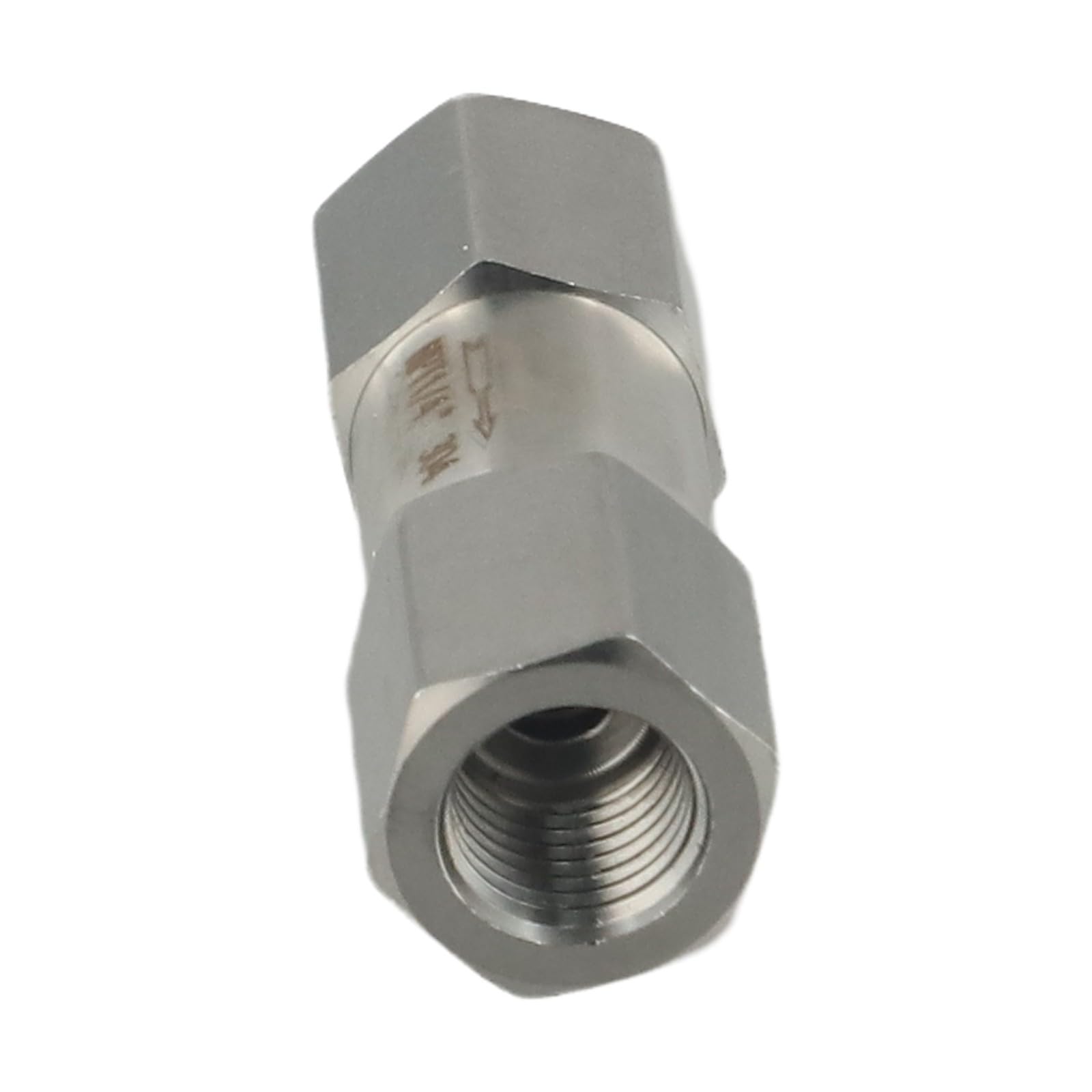 Valvola Di Ritegno In Acciaio Inox 304, 1/4" NPT Femmina-maschio, Per Acqua Gas Olio, Max 915 PSI