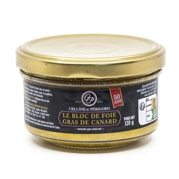CELLIER DU PÉRIGORD - Colis de Noël - Panier Gourmand, Assortiment de Produits du Sud-Ouest - Menu Gastronomique Complet pour 2 Personnes, avec 2 Bouteilles de Vin