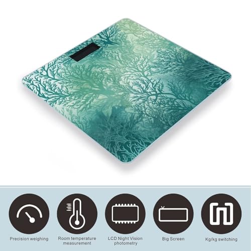 Báscula digital para peso corporal con vidrio templado miniatura 3