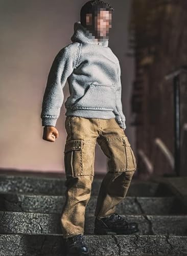 Hiplay 1/12 Scale Figure Doll Clothes, Japanese Samurai Suit, Pants+Hoody Outfit Costume For 6 Inch Male Action Figure Phicen/Tbleague Cm212(F) #TOP1