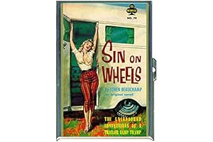 Sin On Wheels Trailer Park Pulp Stainless Steel Cigarette Case