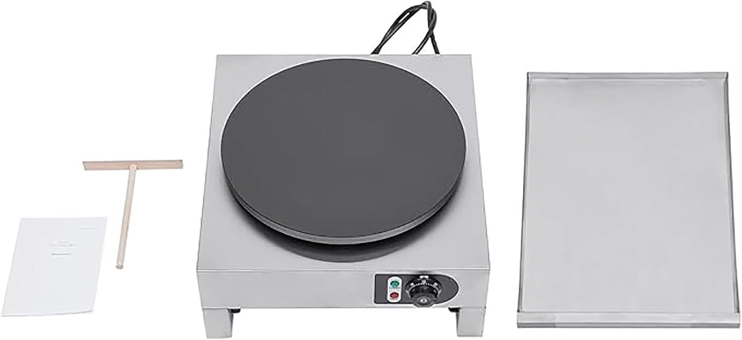 43cm 業務用クレープメーカー パンケーキグリドル 大型ホットプレート