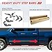 Auto Dynasty Running Boards Compatible with 2007-2019 Chevy Silverado GMC Sierra 1500 2500HD 3500HD Extended Cab, Stainless Steel Side Steps Nerf Rails Bars, 6.7
