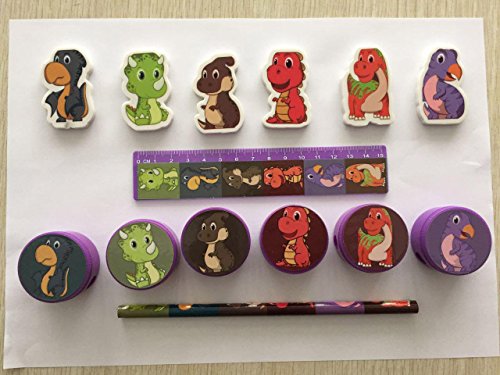 4 Confezioni di Dinosauri Minions Set di