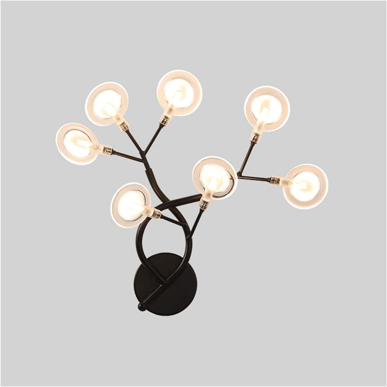 Olskfuh Black A Wall Lamps Compatible With Living Room - Firefly Wall Lamp Modern Stylish Wall Lamp Light Bedroom Bedside Lamp Wall Sconce Lamp Compatible With Living Room Dining Aisle L,
