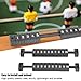 VINGVO Foosball Score Counter, 2PCS per Set Table Football Score Table Football 10 Numbers Scoring Score Counter Indicator (Black)