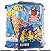 Hot Wheels Track Builder Action, Roll Out Raceway, Track Set with 5 Lane Racetrack and Toy Storage Bucket, Includes 1 Toy Car, Toys for Ages 4 to 10, One Pack, HGK41