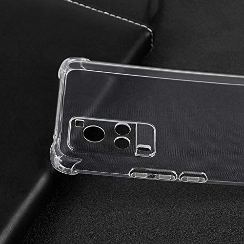 Image of REALCASE Back Cover for Vivo V20 (TPU|Transparent )