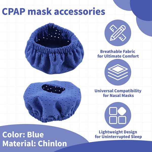 Lot de 8 inserts de masque nasal réutilisables pour masques N20 et C PAP avec coussin en tissu respirant