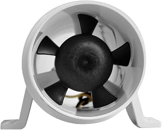 60903 - Aftermarket Replacement Attwood Turbo 3000 Series Water-Resitant in-Line Blower - 12v - White Compatible with Attwood Marine
