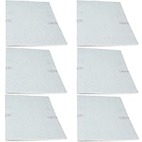 First4Spares 6 x Premium Quality Oven Cooker Extractor Hood Grease Filters for Zanussi 57cm x 47cm