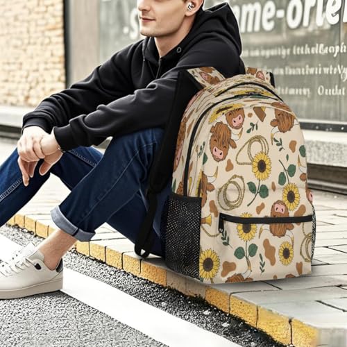 Mochila para portatiles de 15.6 pulgadas con acabados resistentes y patron original 7