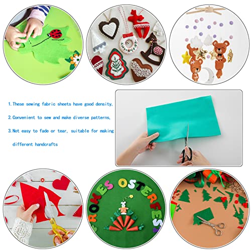 Premium Black Felt Fabric Sheets - 36x36 Inch, 1.6mm Thick Soft Acrylic Material for All Your DIY Crafting Needs 5 Premium Black Felt Fabric Sheets - 36x36 Inch, 1.6mm Thick Soft Acrylic Material for All Your DIY Crafting Needs - Image 4