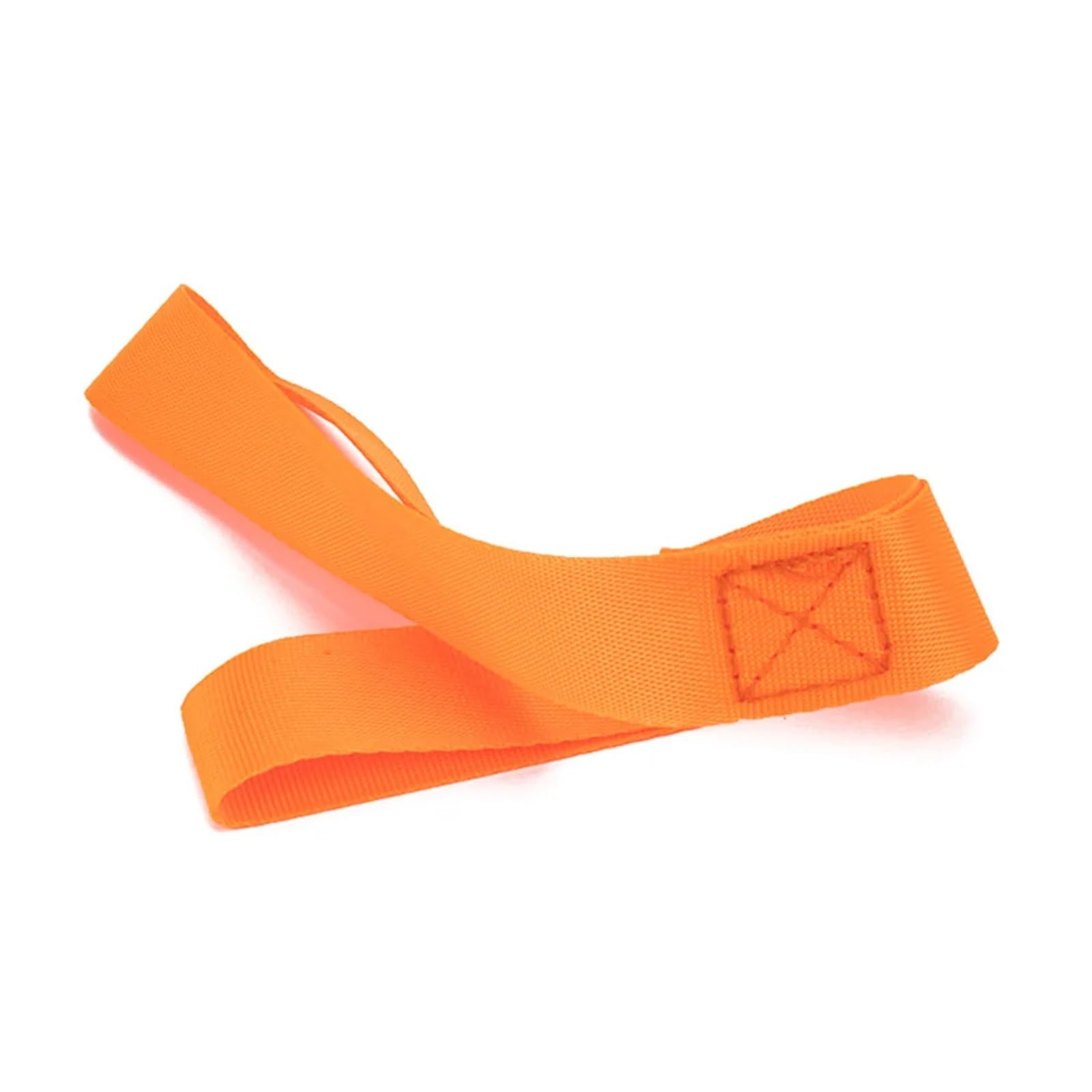 Tie Down Strap, 8Pcs Motorcycle Nylon Soft Loop Tie-Down Straps - 13x1 inch, 49N Tensile Strength for ATV, UTV, and Motorbike Accessories(Oranje)