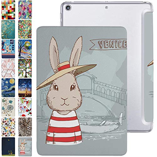 Image of DuraSafe Cases for iPad 2015 Pro 12.9 1st Gen Printed Case A1584 ML0F2HN /A A1652 ML0N2HN /A ML0R2HN /A ML0V2HN /A ML0U2HN /A ML0T2HN /A ML3Q2HN /A ML3N2HN /A ML3K2HN /A ML2J2HN /A ML3R2HN /A - Bunny Hat