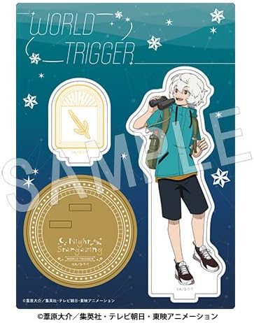 Amazon 中外鉱業 ワールドトリガー アクリルスタンド 天体観測ver 空閑遊真 約140 100mm アクリル製 アニメ 萌えグッズ 通販