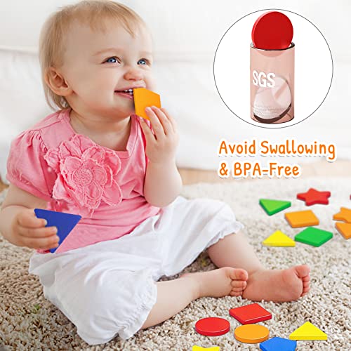 Lzdmy Toddler Toys For 2 3 Year Old Boys Girls, Wooden Montessori Educational Toys For 2-3 Year Olds, Sensory Color Shape Sorting Toys, Gifts For Boys Girls Age 1-3 - 6