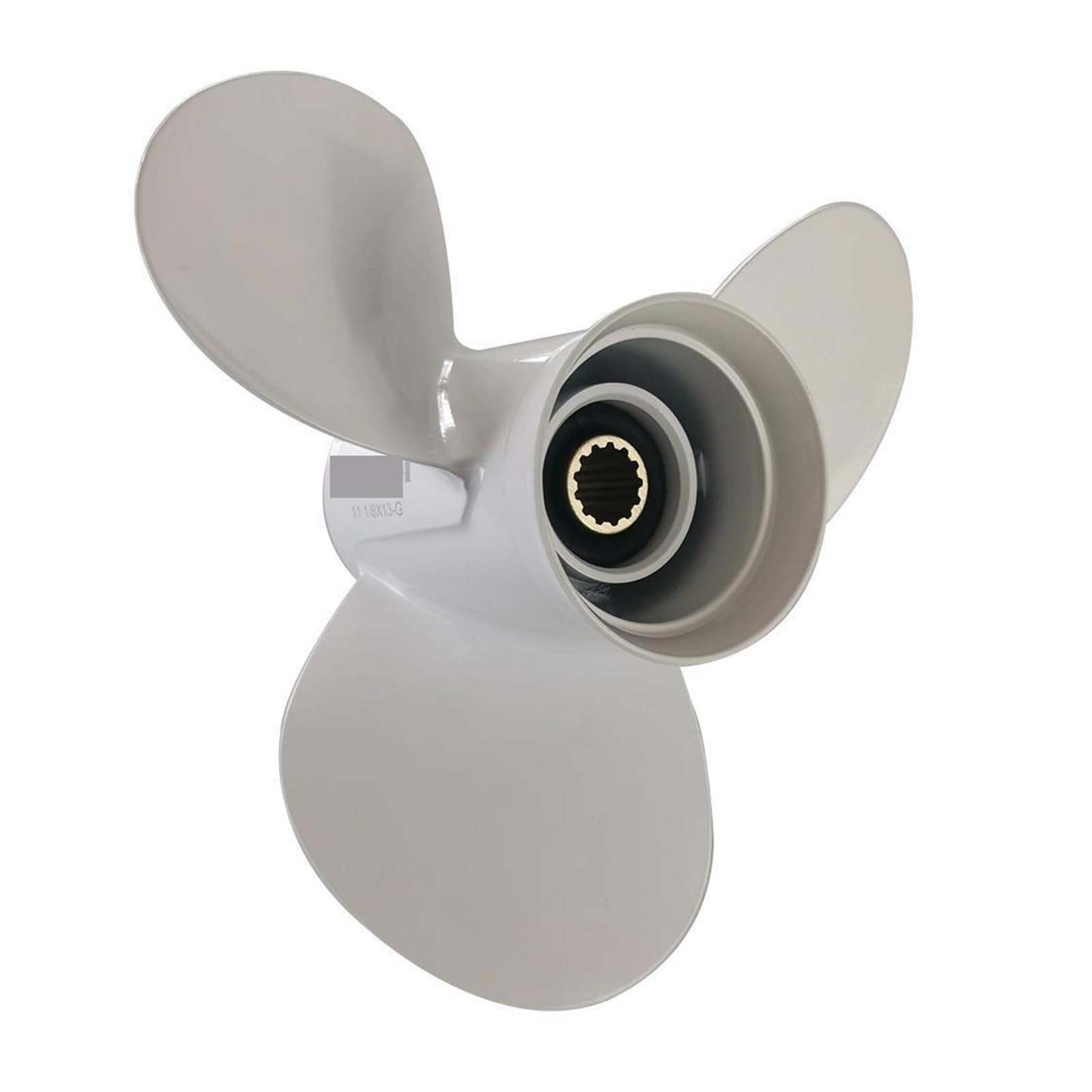 JVDDI Aluminum Alloy Propeller, Semi-solid Extrusion Casting, Suitable For 25-60HP Horsepower!(12 1/4X9-G)